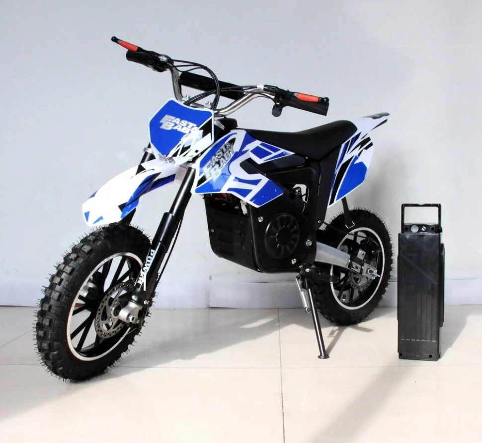 Электропитбайк GreenCamel Kids Dirt Bike DB400 (ГринКамел Кидс Дёрт Байк DB400), фото модели