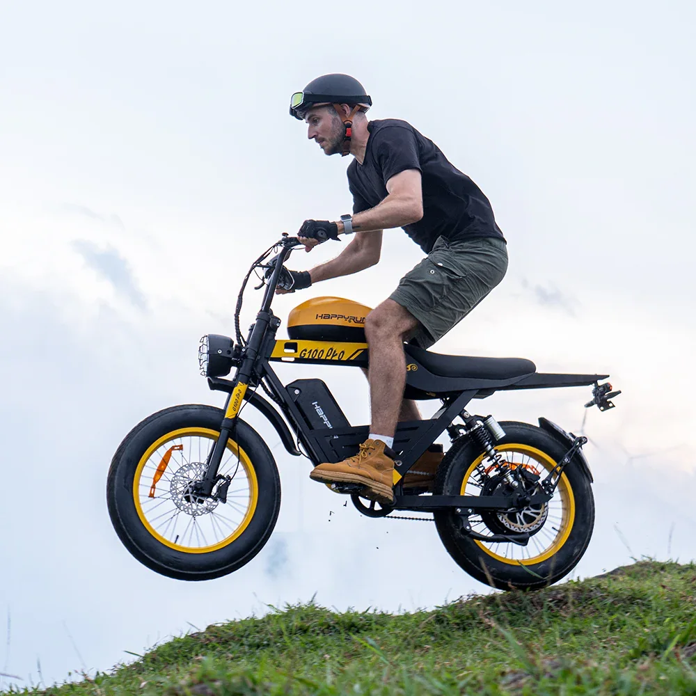 Электропитбайк HappyRun G100 Pro (ХэппиРан Г100 Про), фото модели