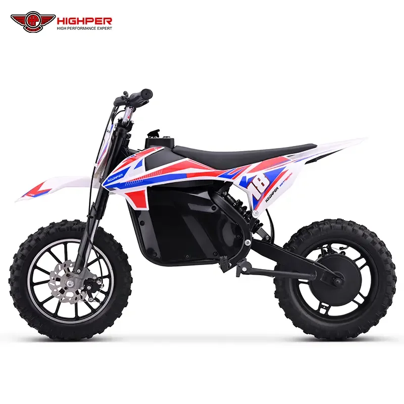 Детский Highper HP114E Electric Mini off-road Hub motor Dirt Bike (Хайпер Эйч-Пи114Е Электрик Мини Офф-Роуд Хуб Мотор Дёрт Байк), фото модели