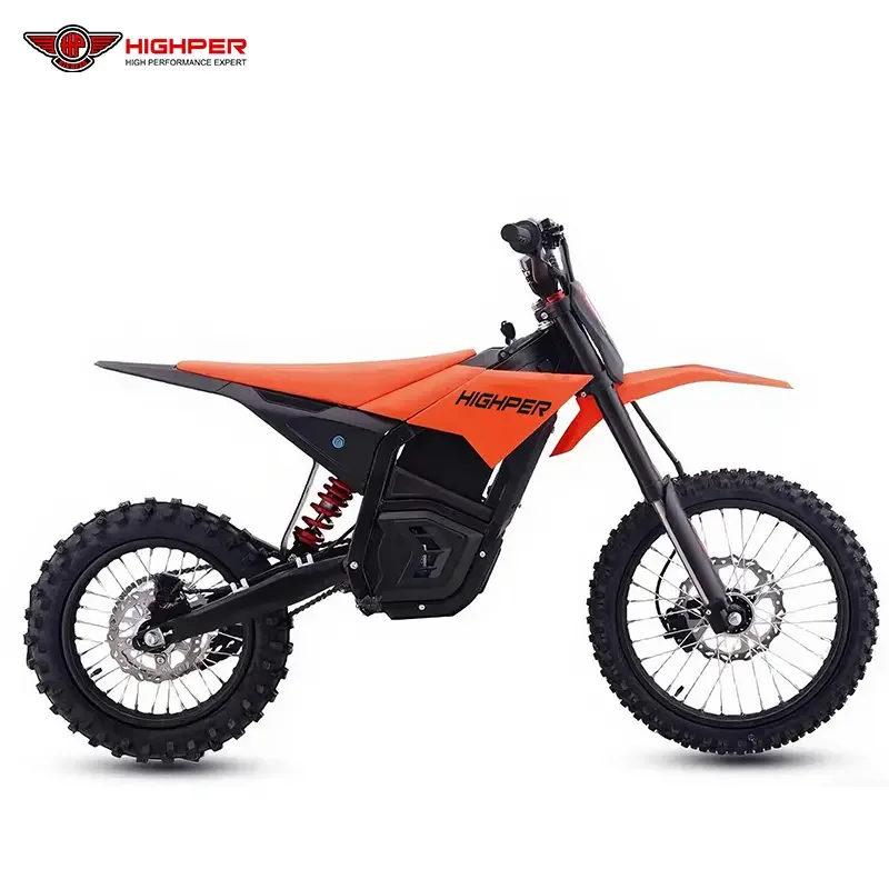Электропитбайк Highper HP130E Electric Dirt Bike 48V 60V 72V Motorcycle for Teenagers and Adults (Хайпер Эйч-Пи130Е Электрик Дёрт Байк 48В 60В 72В Моторсскле фор Тинаджерс анд…), фото модели