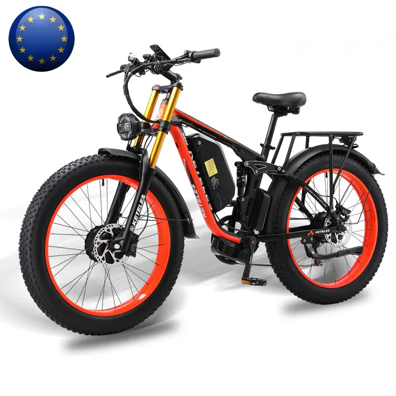 Электропитбайк KETELES K800 Pro 2000W Dual Motor Mountain Electric Bike (Кетелес К800 Про 2000В Дуал Мотор Маунтэйн Электрик Байк), фото модели