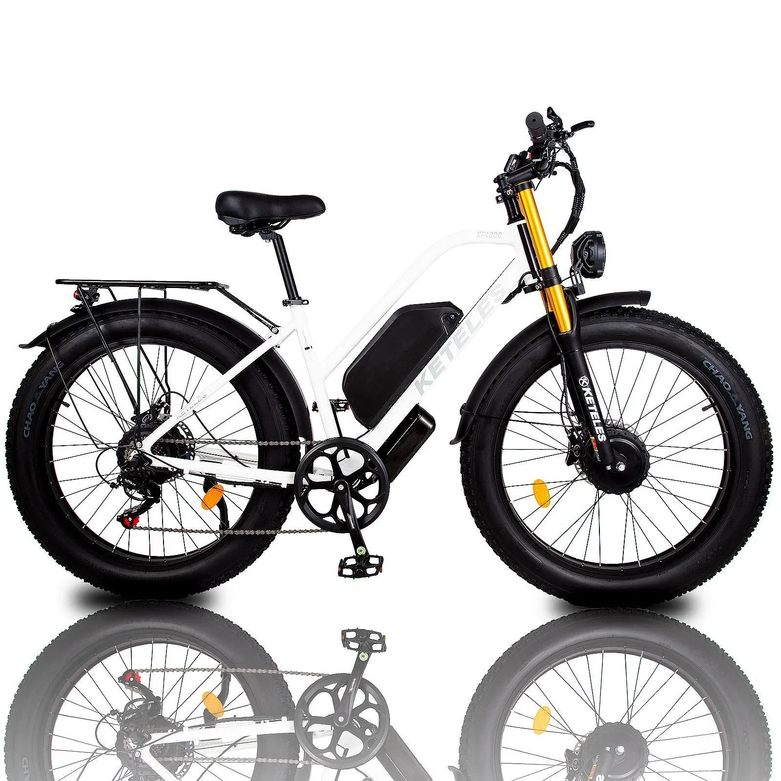 Электропитбайк KETELES XF4000 2000W Dual Motor Mountain Electric Bike (Кетелес Икс-Эф4000 2000В Дуал Мотор Маунтэйн Электрик Байк), фото модели
