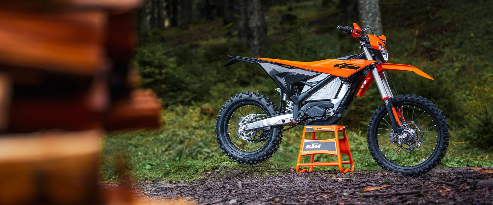 Электропитбайк бренда KTM (КТМ)