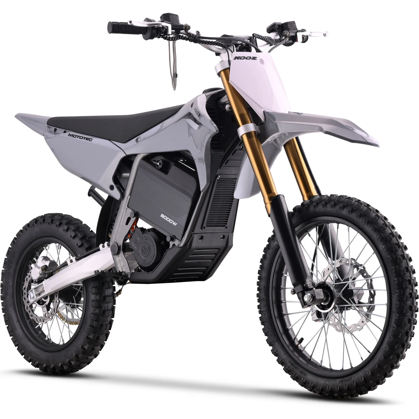 Электропитбайк MotoTec 72v 8000w Pro Electric Dirt Bike 17/14 Lithium (Мототек 72в 8000в Про Электрик Дёрт Байк 17/14 Литиум), фото модели
