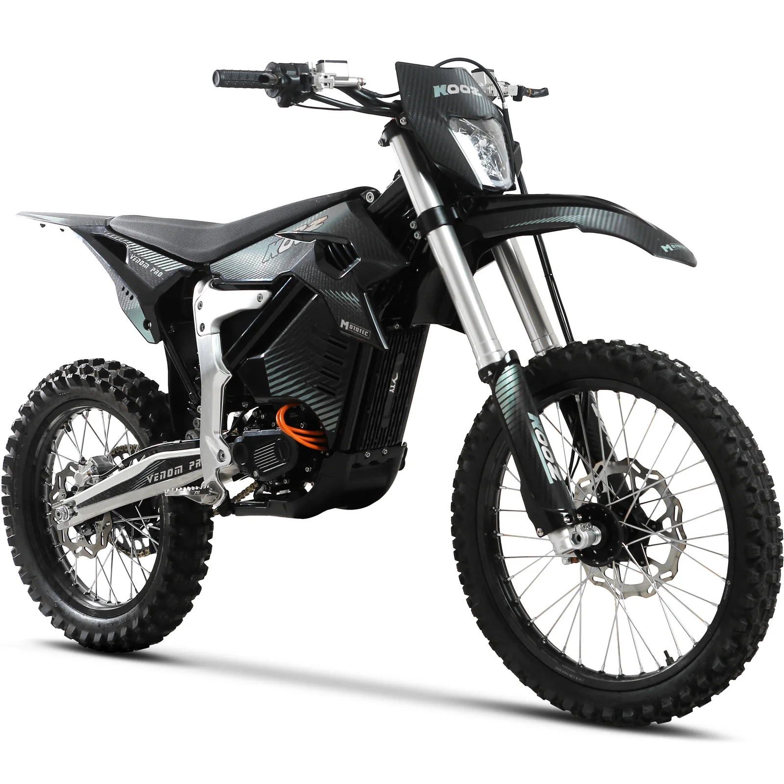 Электропитбайк MotoTec Venom 72v 30000w Electric Dirt Bike (Мототек Веном 72в 30000в Электрик Дёрт Байк), фото модели