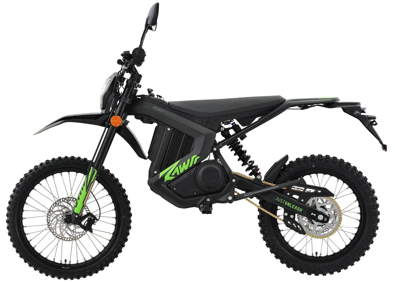 Электропитбайк Rawrr 72V Mantis X (EEC-L3E) (Равр 72В Мантис К (И-И-Си-Л3Е)), фото модели