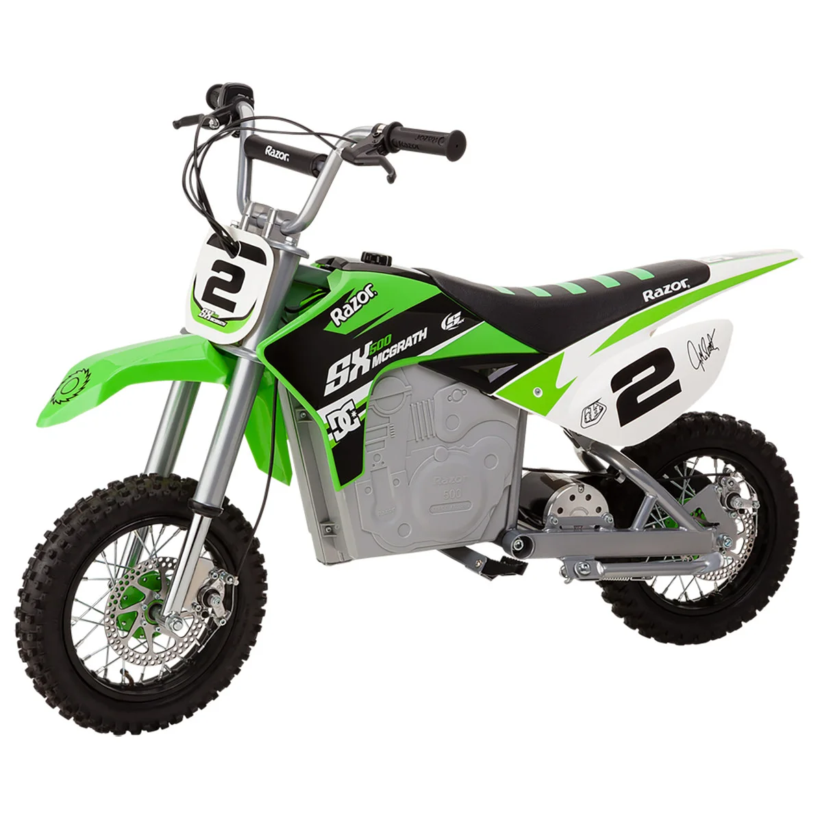 Электроминибайк Razor Dirt Rocket SX500 McGrath (Рейзор Дёрт Рокет Эс-Икс500 Мкграт), фото модели